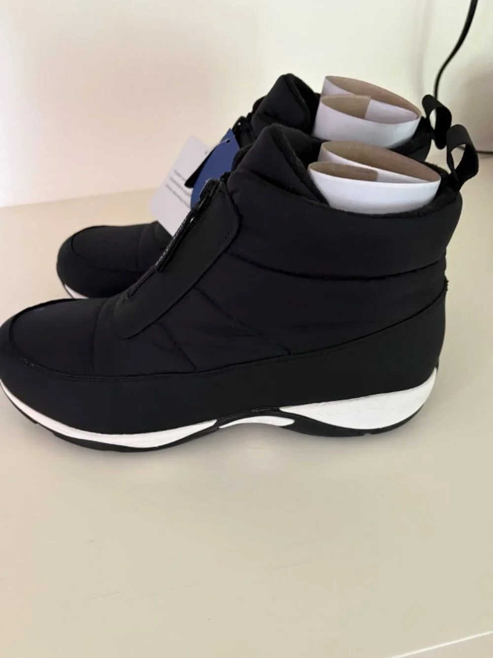 NWT Easy Spirit Edele Cold Weather Casual Black Booties  Sz 10 M